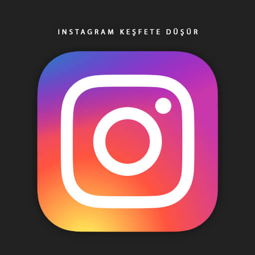 Instagram Keşfete Düşür